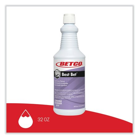 Betco Cleaners & Detergents, 32 oz Bottle, Mint, 12 PK 771200